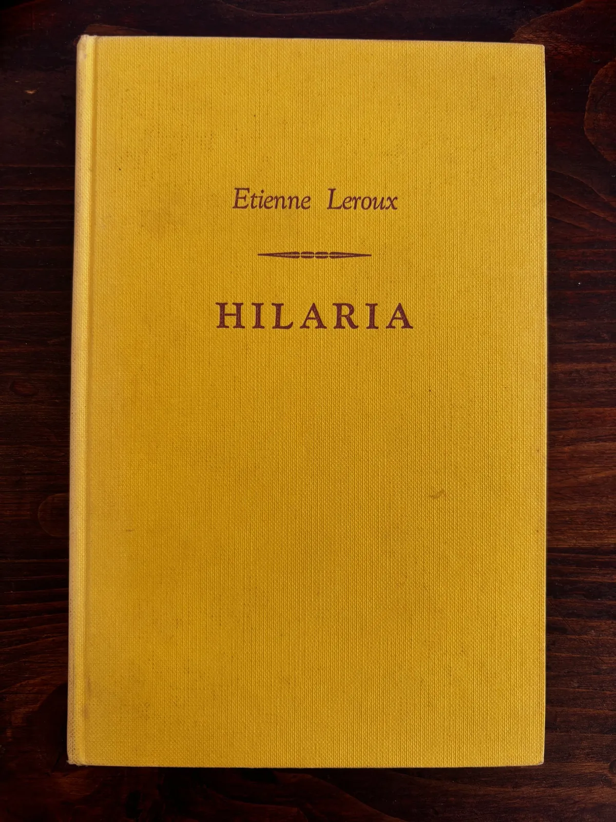 Hilaria - Etienne Leroux