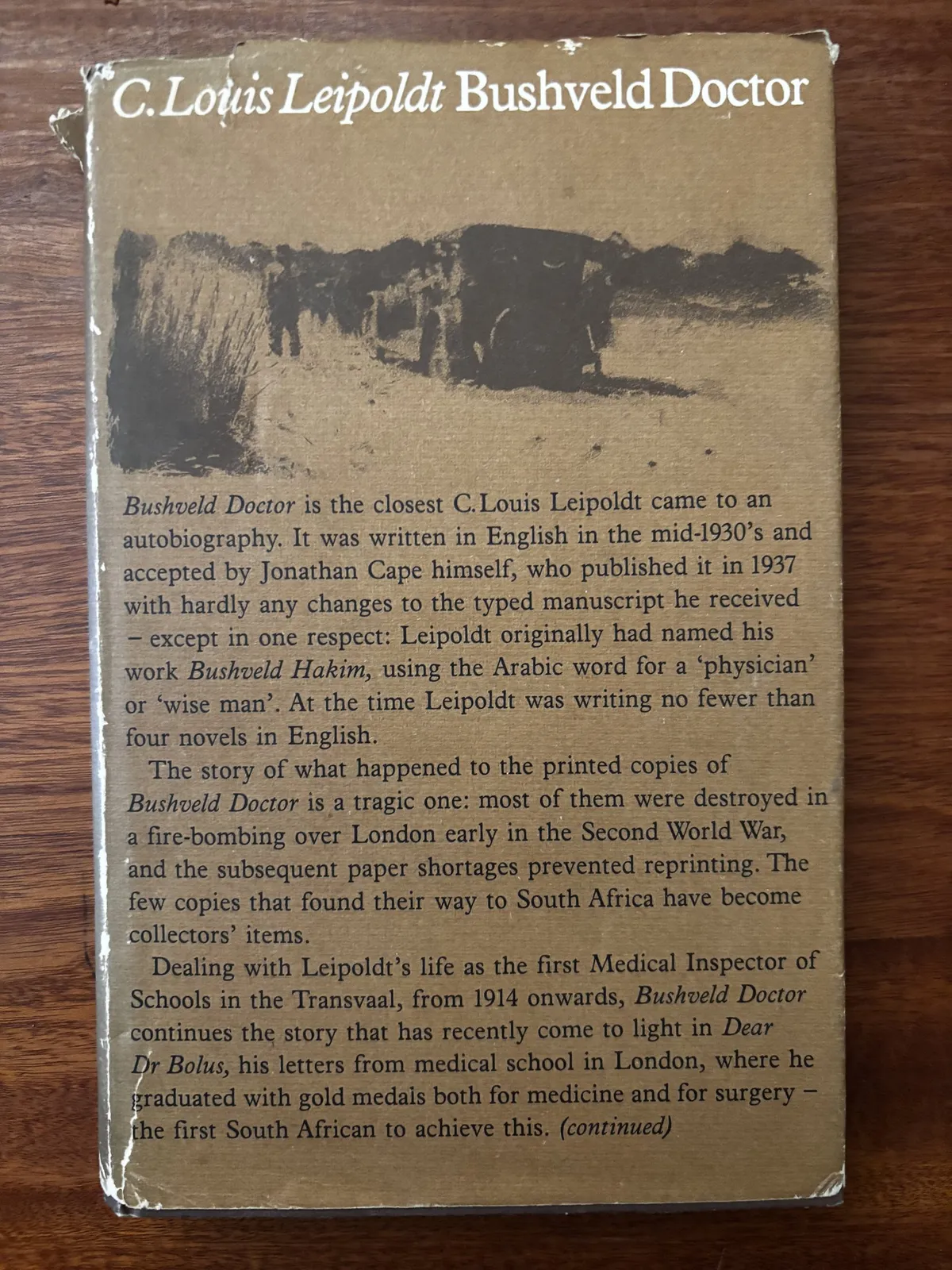 Bushveld Doctor - C. Louis Leipoldt