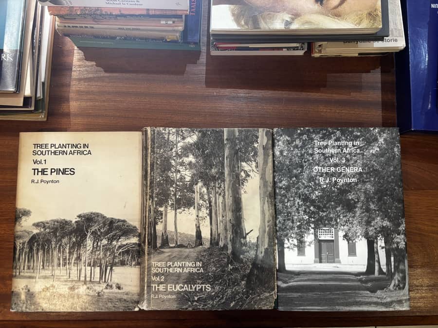 (SIGNED) Tree Planting in Southern Africa (3 Volumes: The Pines / The Eucalypts / Other Genera) — R. J. Poynton