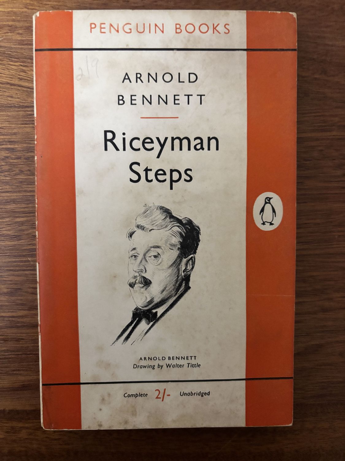 Riceyman Steps — Arnold Bennett (Penguin Books)