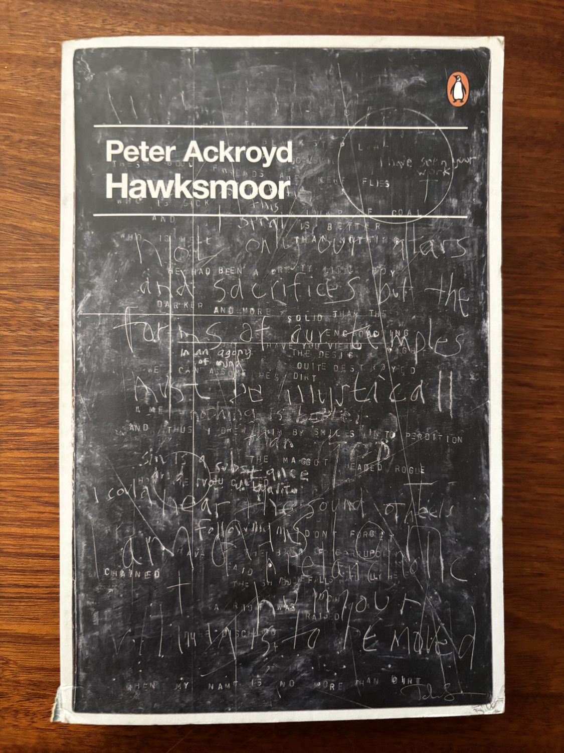 Hawksmoor — Peter Ackroyd (Penguin)