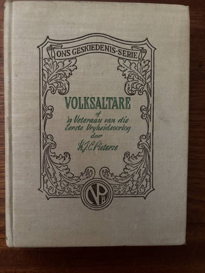 Volksaltare — H. J. C. Pieterse (Ons Geskiedenis-Serie)