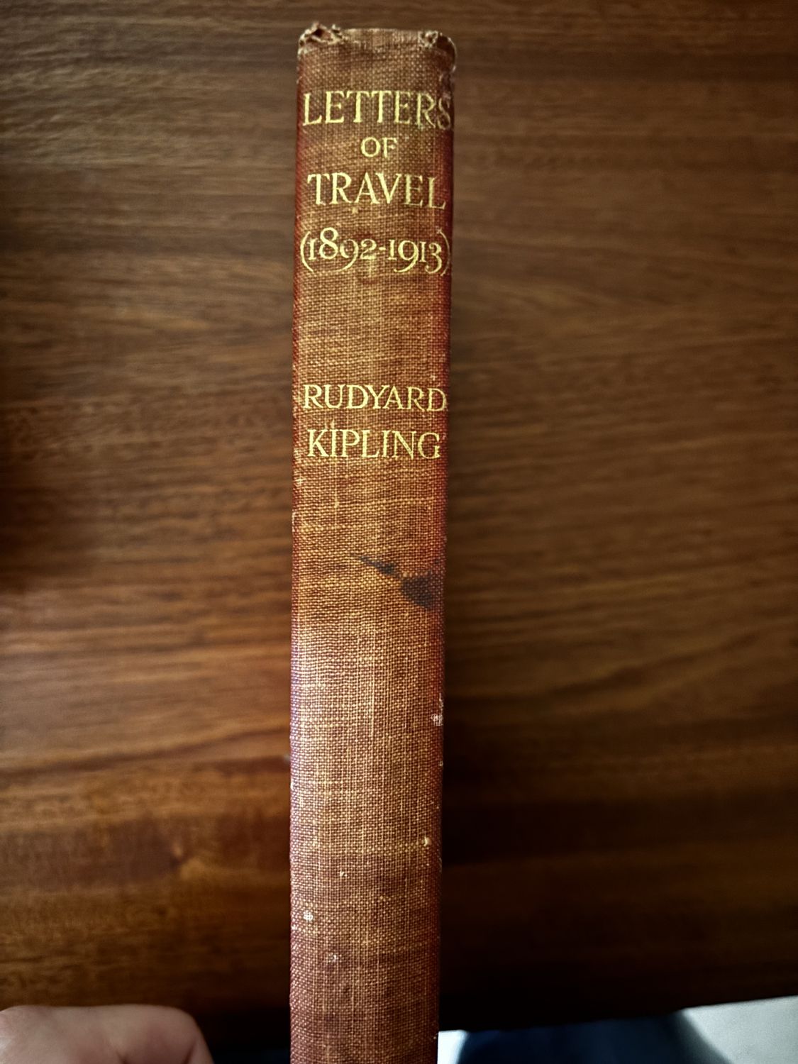 Letters of Travel (1892–1913) — Rudyard Kipling