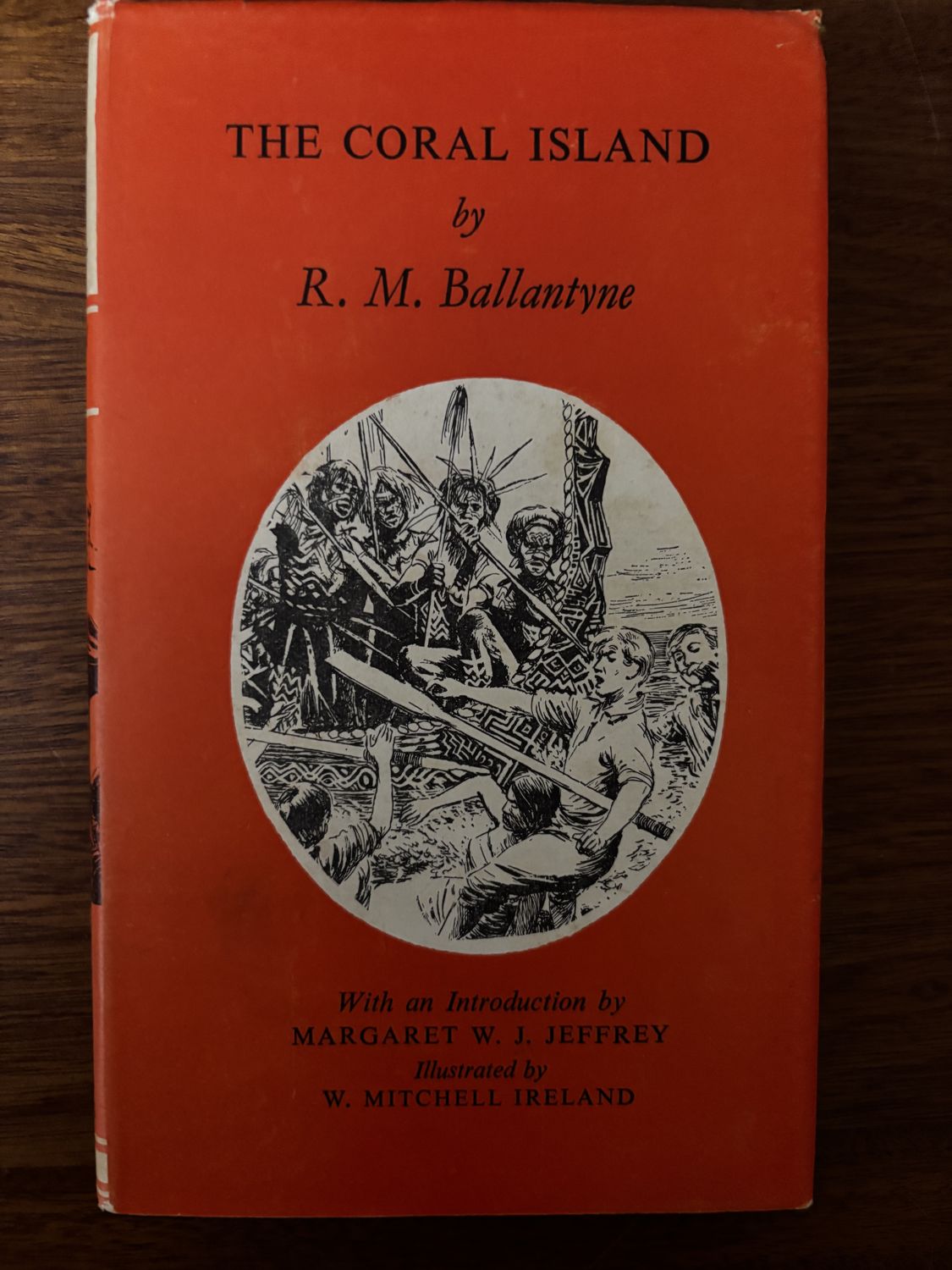 The Coral Island — R.M. Ballantyne (illustrated hardback, W. Mitchell Ireland)