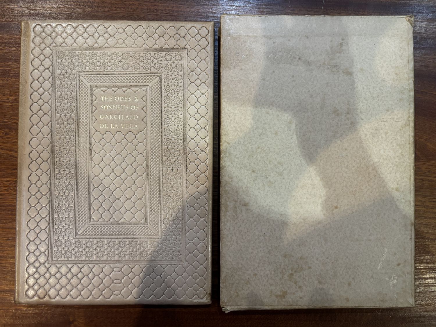 The Odes & Sonnets of Garcilaso de la Vega — English verse rendering by James Cleugh (Aquila Press, 1930)
