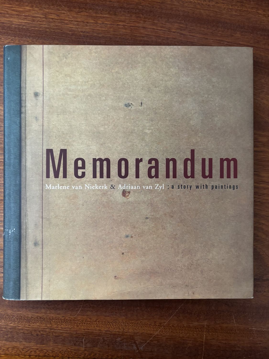 Memorandum: A Story with Paintings — Marlene van Niekerk & Adriaan van Zyl