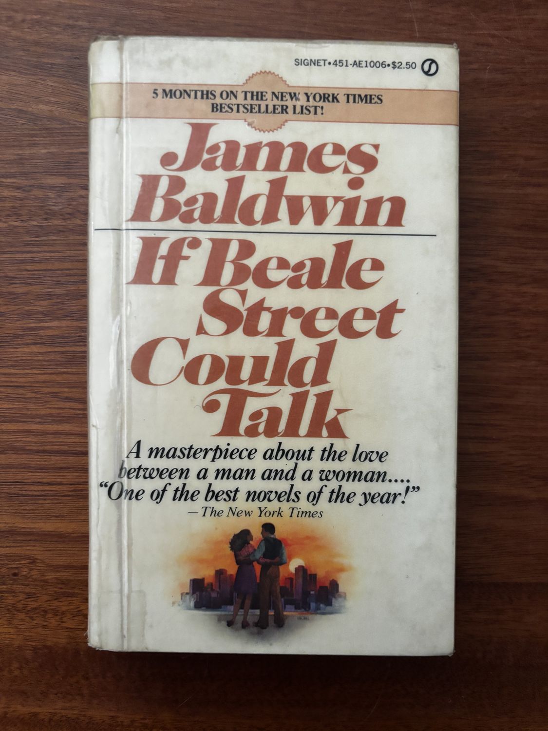 If Beale Street Could Talk — James Baldwin (Signet)