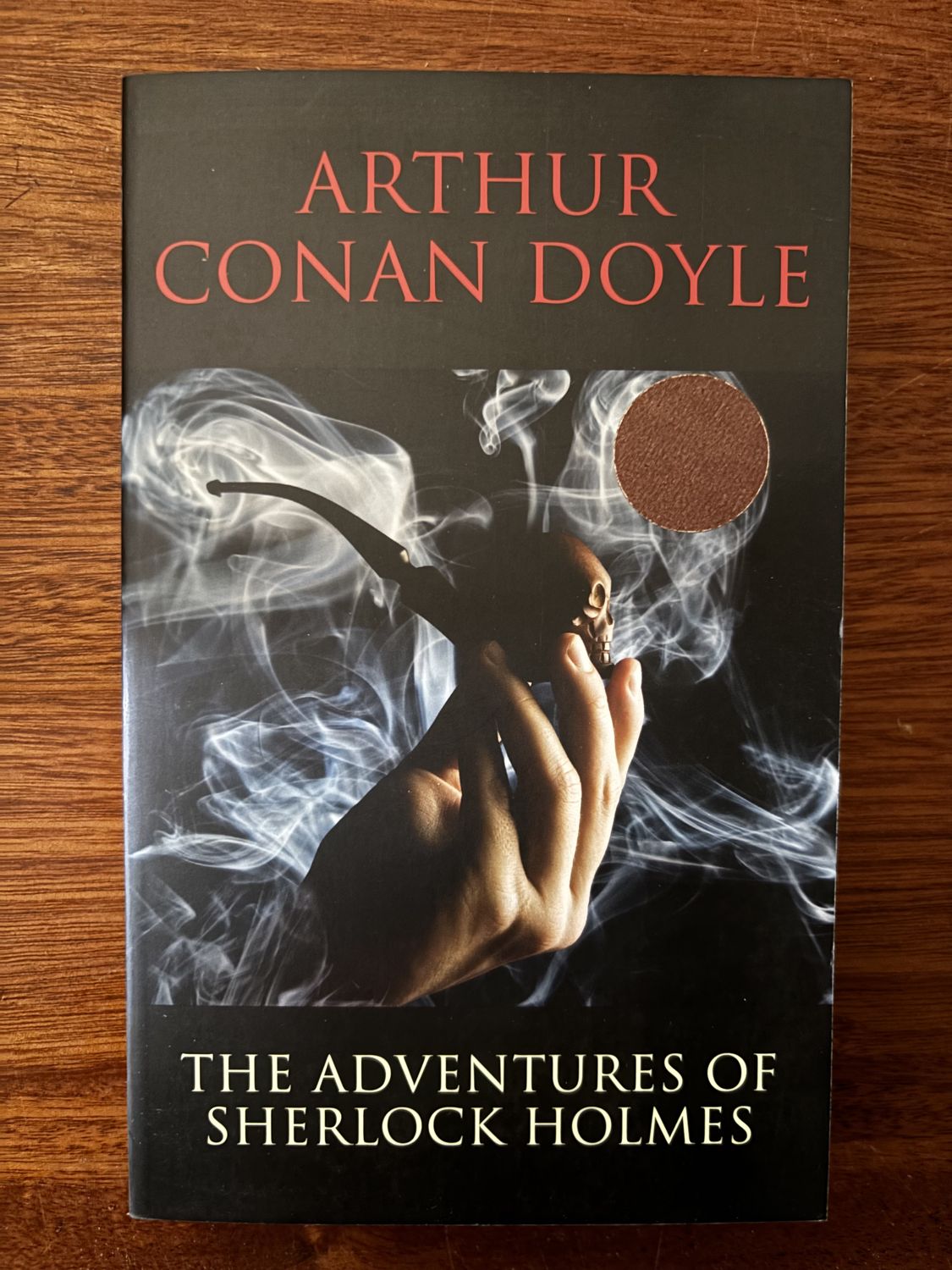 The Adventures of Sherlock Holmes — Arthur Conan Doyle (hardback, black cover)