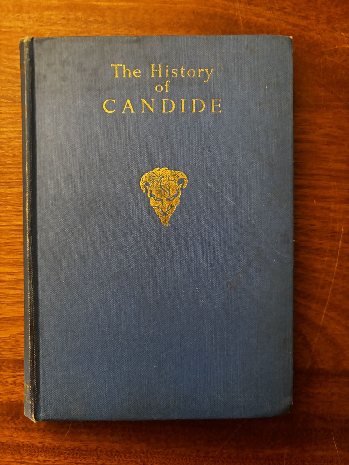 Candide — Voltaire (blue cloth hardback with gilt device)