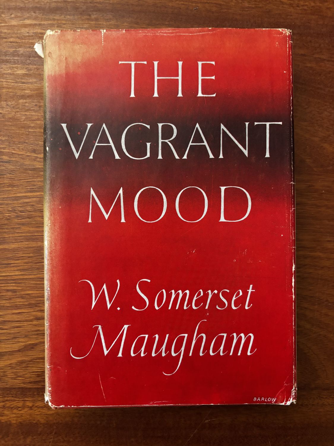 The Vagrant Mood — W. Somerset Maugham (Heinemann, red dust jacket hardback)
