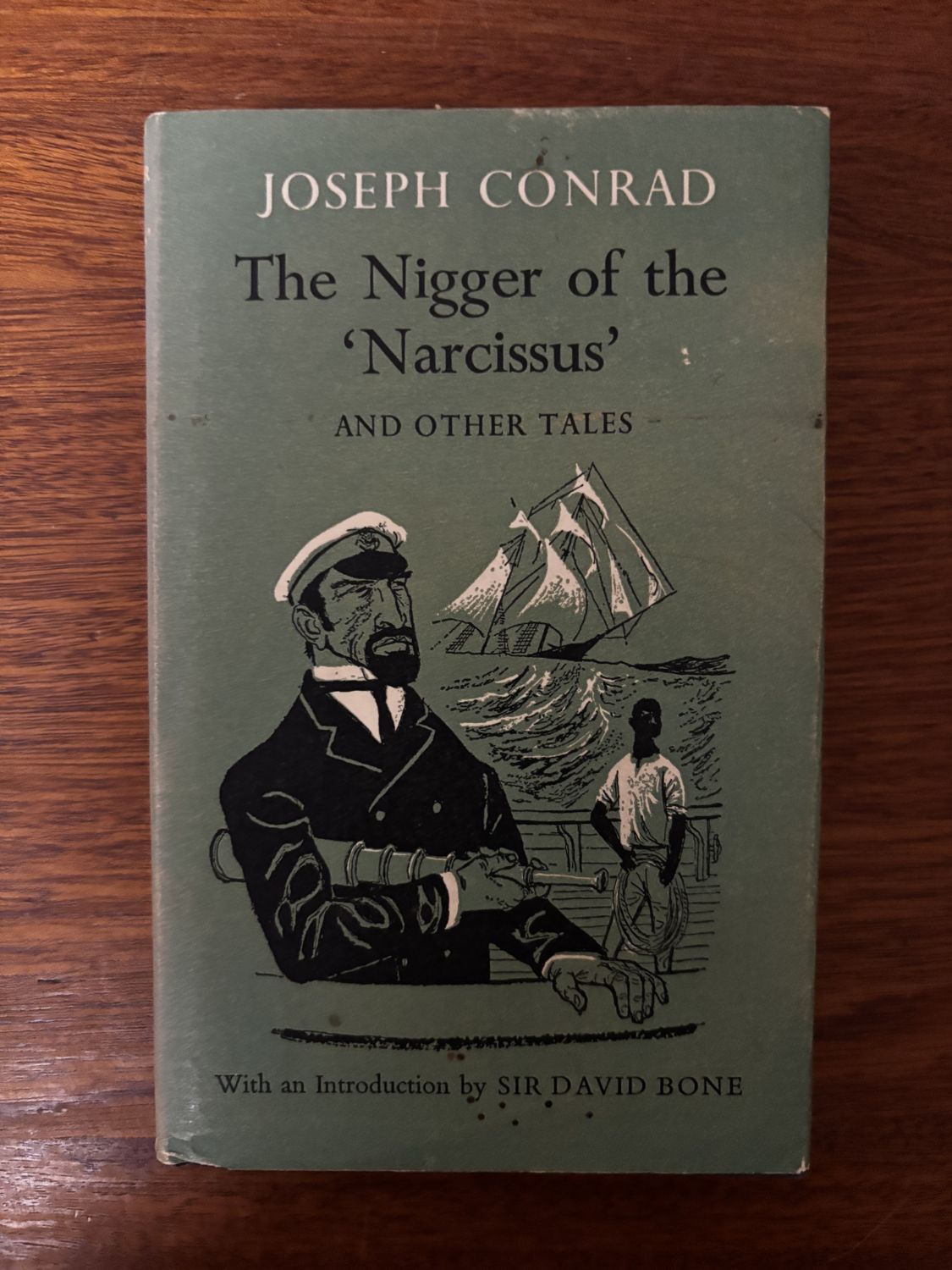 The Nigger of the 'Narcissus' and Other Tales — Joseph Conrad (green hardback with dust jacket, introduction by Sir David Bone)
