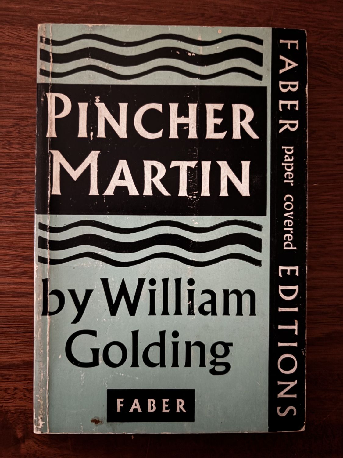 Pincher Martin — William Golding (Faber paper covered editions)