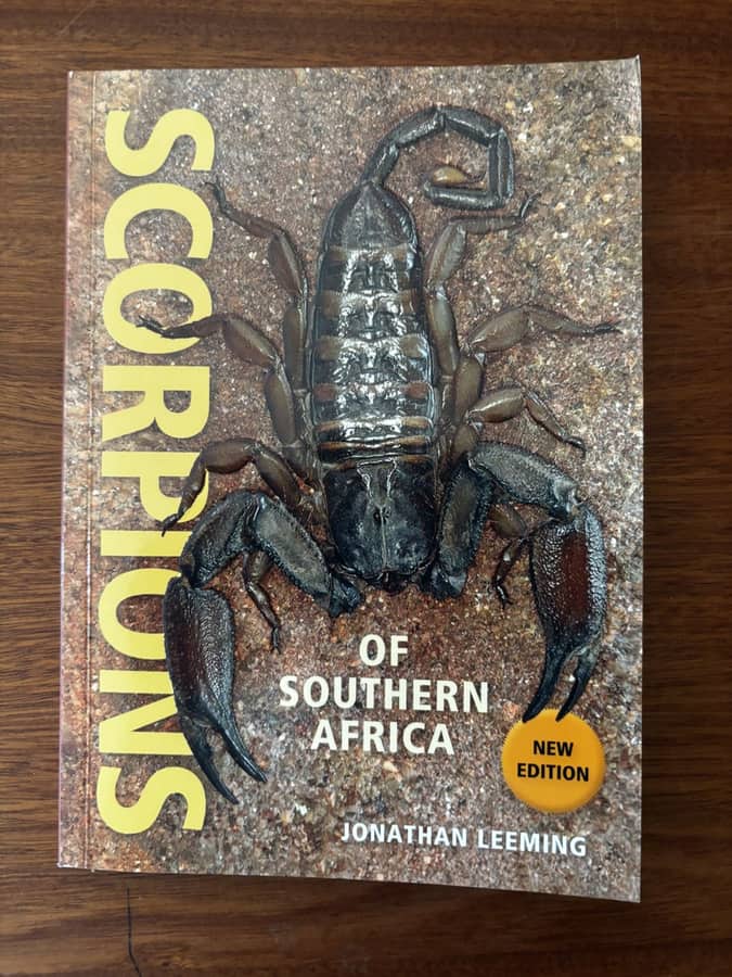 Scorpions of Southern Africa — Jonathan Leeming (New Edition)